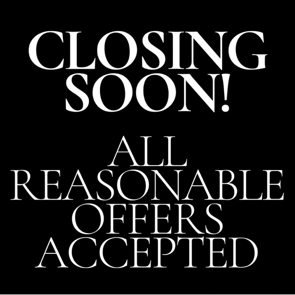 Closing Poshmark Closet Soon!